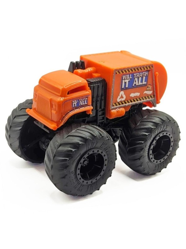 Hot Wheels Mini Monster Trucks - Will Trash It All