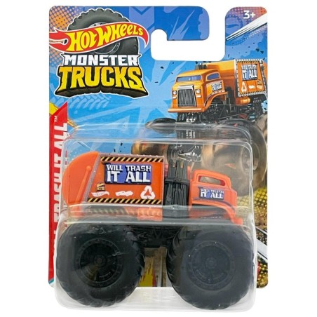 Hot Wheels Mini Monster Trucks - Will Trash It All