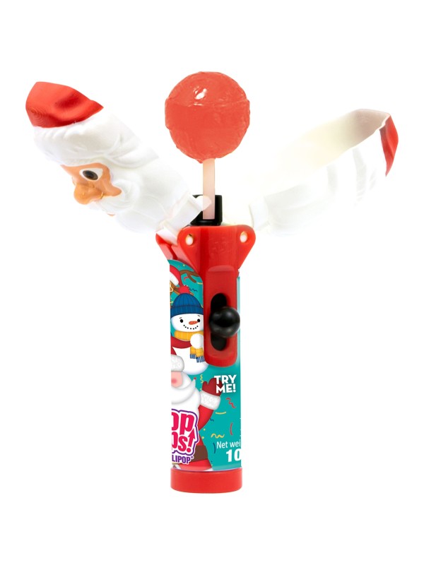 CHRISTMAS POP UPS LOLLIPOP 10G
