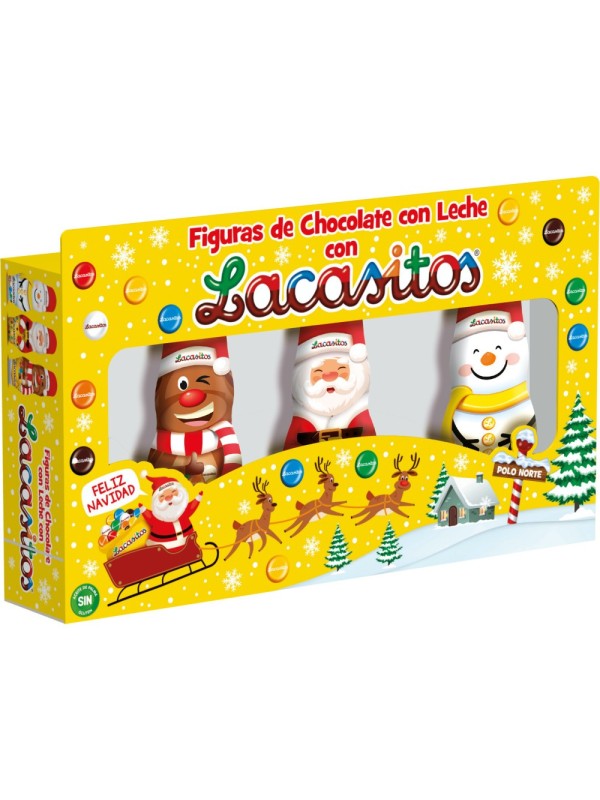 FIGURAS NAVIDAD LACASITOS HUECAS 34G