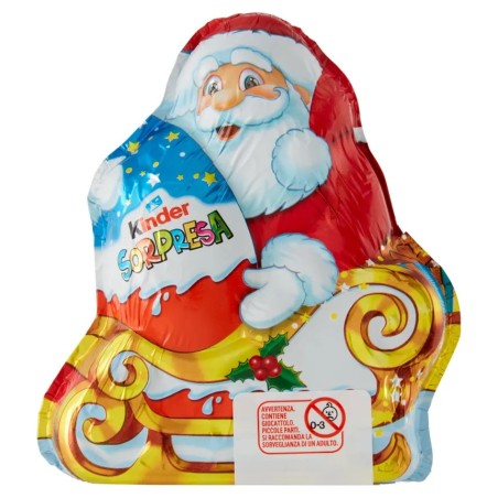 KINDER FIGURA PAPA NOEL CON SORPRESA 75G