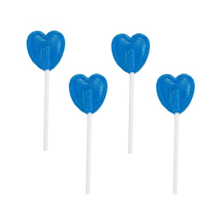 PIRULETA CORAZÓN PINTALENGUAS 150UD