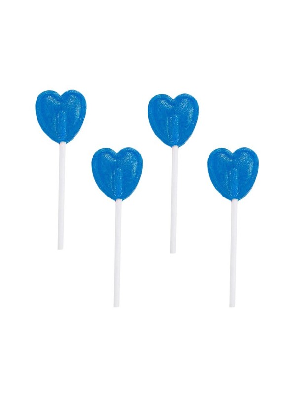 PIRULETA CORAZÓN PINTALENGUAS 150UD