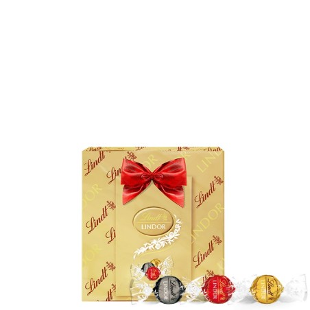 CAJA SURTIDO BOMBONES LINDOR 137G