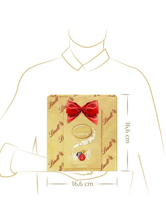 CAJA SURTIDO BOMBONES LINDOR 137G