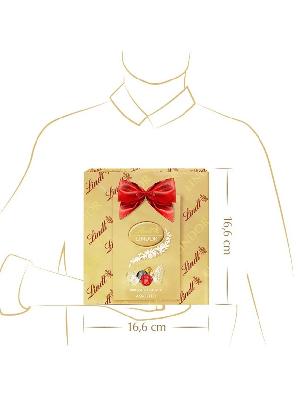 CAJA SURTIDO BOMBONES LINDOR 137G