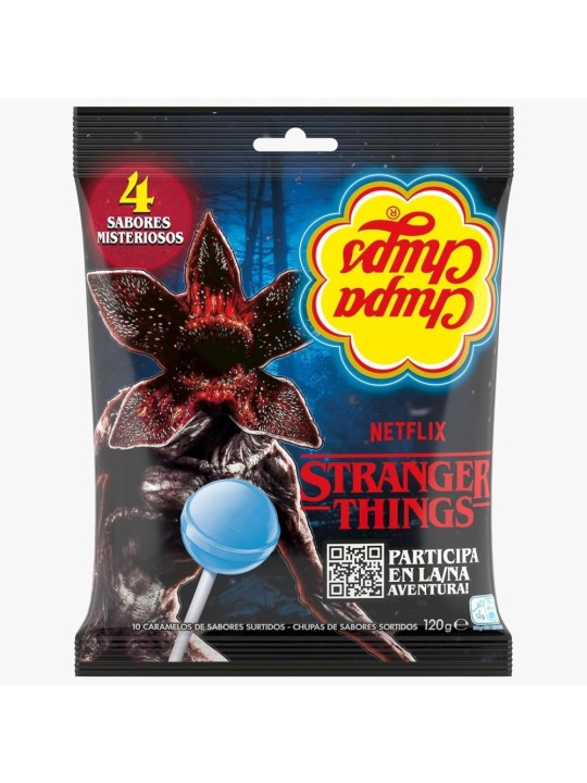CHUPA CHUPS STRANGER THINGS USD BOLSA 10 UD