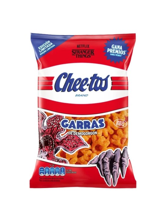 CHEETOS GARRAS STRANGER THINGS 60G