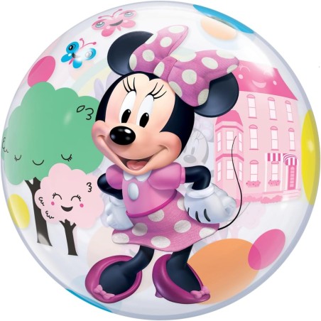GLOBO 22" BURBUJA DISNEY MINNIE MOUSE FUN
