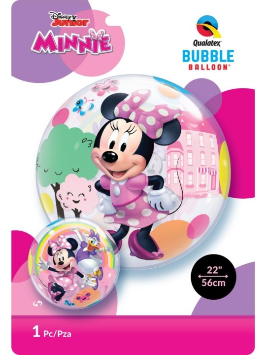 GLOBO 22" BURBUJA DISNEY MINNIE MOUSE FUN