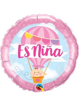 GLOBO FOIL 18" ES NIÑA