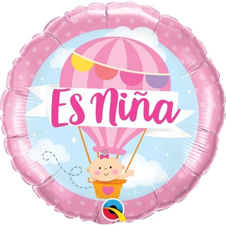 GLOBO FOIL 18" ES NIÑA