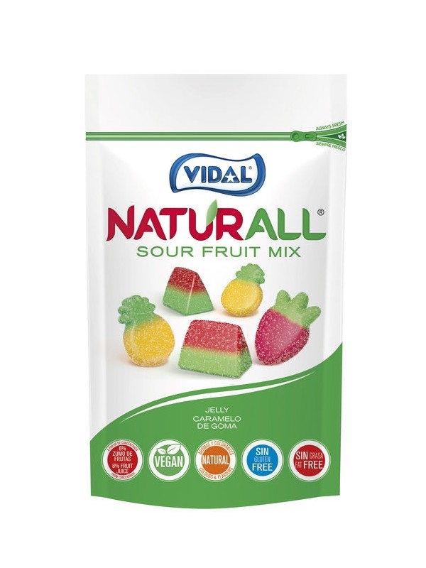 NATURALL SOUR FRUIT MIX 180G