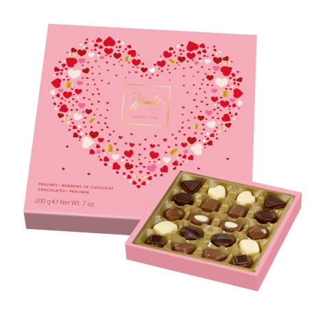 HAMLET BOMBON BELGA CORAZON ROSA