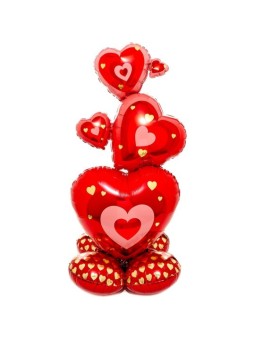 AIRLOONZ CORAZONES 63X139CM