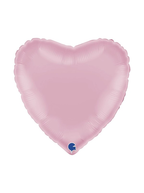 GLOBO FOIL 18" CORAZON ROSA BRILLO