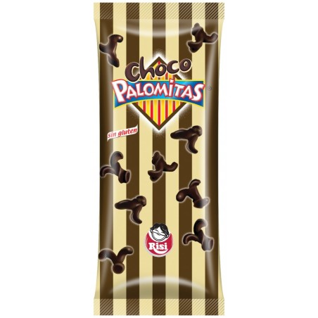 RISI PALOMITAS CHOCO NEGRO 80G