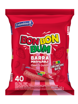 BON BON BUM MASTICABLE FRESA 9G