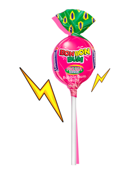 CHUPA BON BON BUM FRESA INTENSA 17G