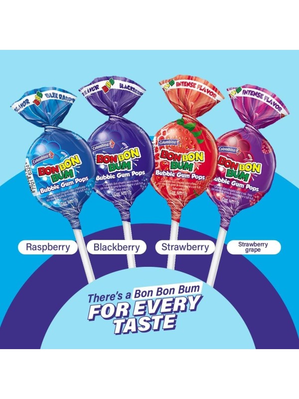 CHUPA BON BON BUM BERRY EXPLOSION 17G