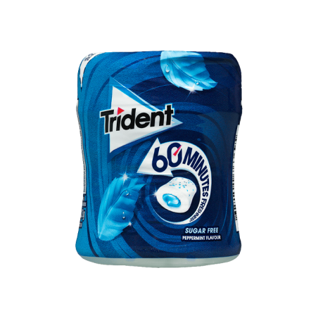 TRIDENT BOTE 60MIN MENTA 68,2G