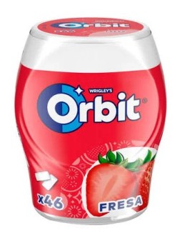 CHICLE ORBIT BOTE FRESA 64G