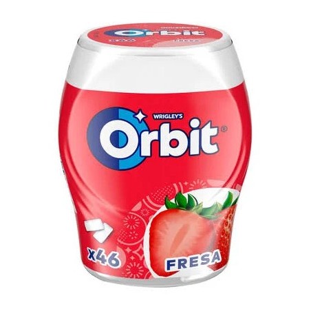 CHICLE ORBIT BOTE FRESA 64G