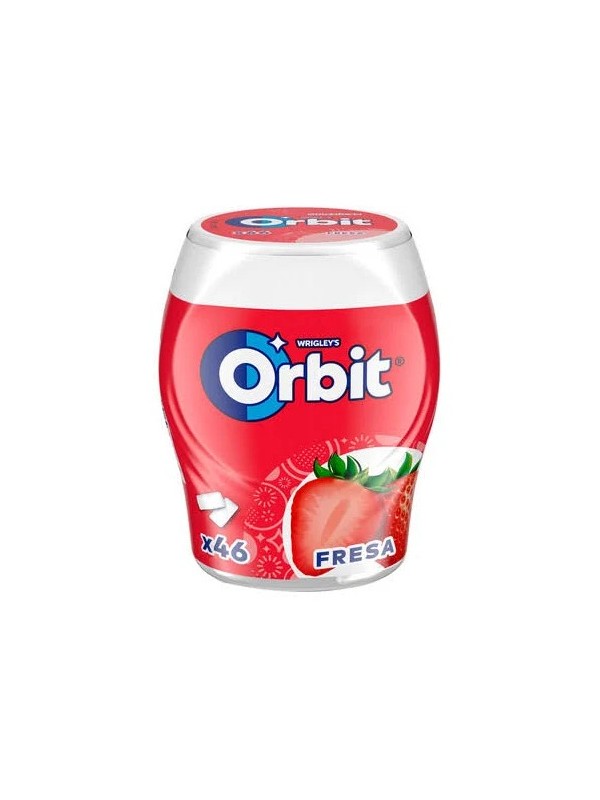 CHICLE ORBIT BOTE FRESA 64G