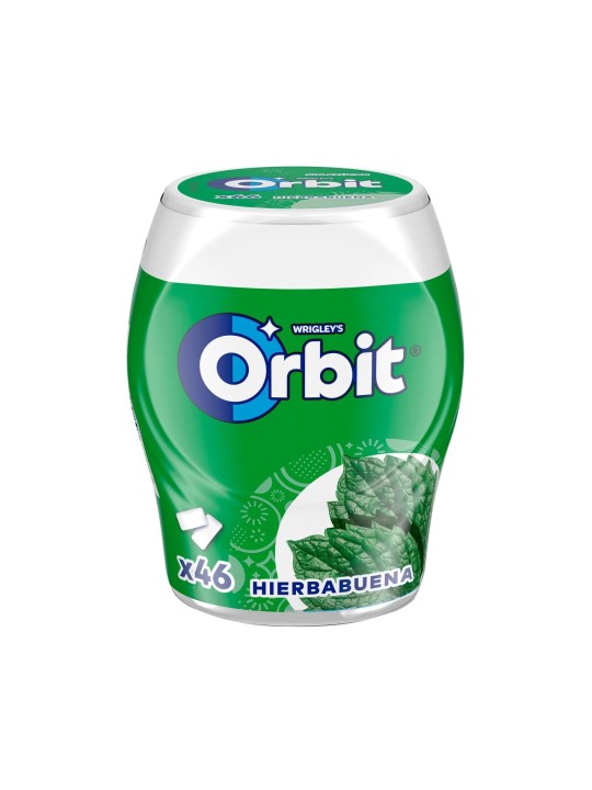 CHICLE ORBIT BOTE HIERBABUENA 64G