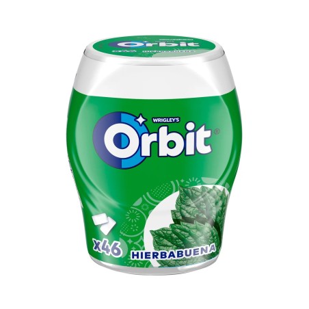 CHICLE ORBIT BOTE HIERBABUENA 64G