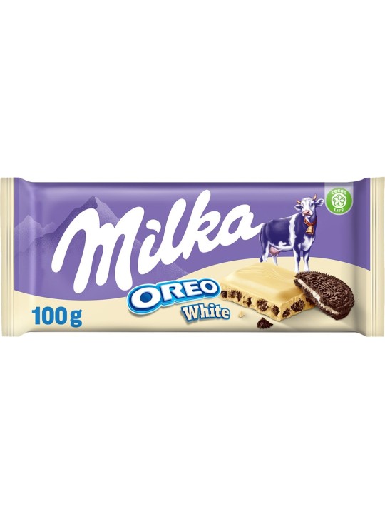 MILKA TABLETA OREO BLANCO 100G