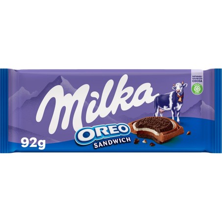 MILKA TABLETA OREO SANDWICH 92G