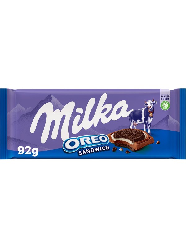 MILKA TABLETA OREO SANDWICH 92G