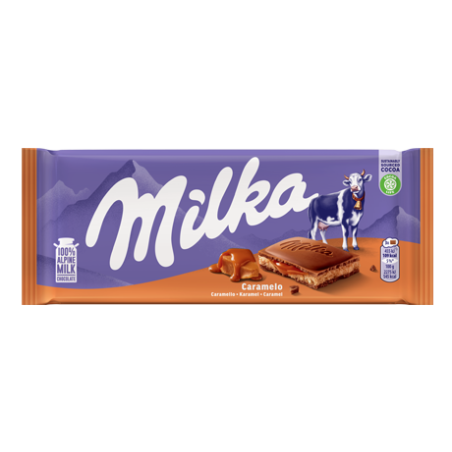 MILKA TABLETA CARAMELO 100 G