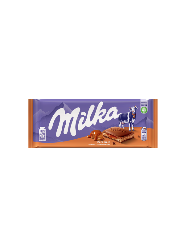 MILKA TABLETA CARAMELO 100 G