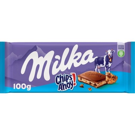 MILKA TABLETA CHIPS AHOY 100G