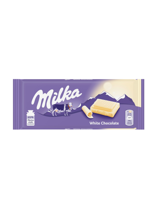 MILKA TABLETA WHITE 100G