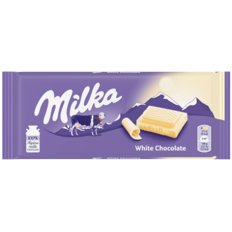 MILKA TABLETA WHITE 100G