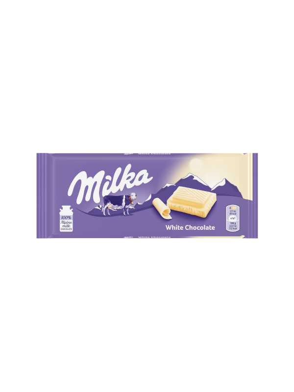MILKA TABLETA WHITE 100G