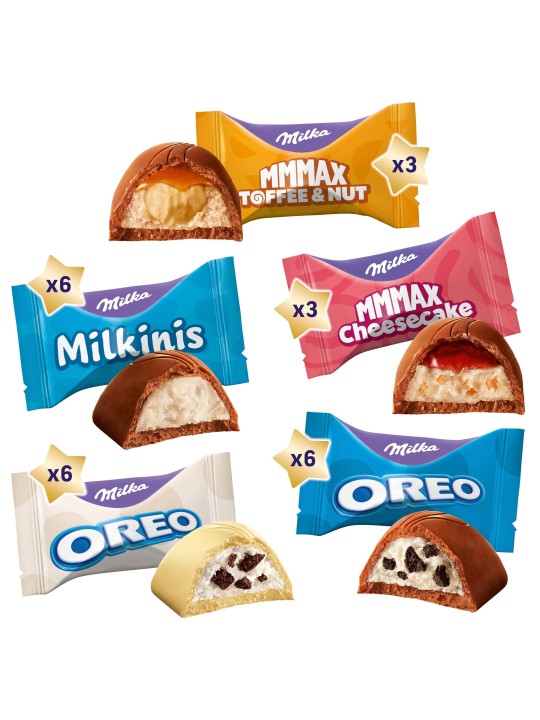 MILKA FAVOURITES 158GR