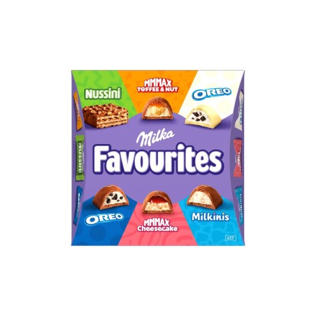 MILKA FAVOURITES 158GR