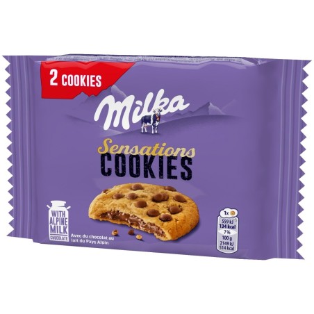MILKA COOKIES SENSATIONS 52G