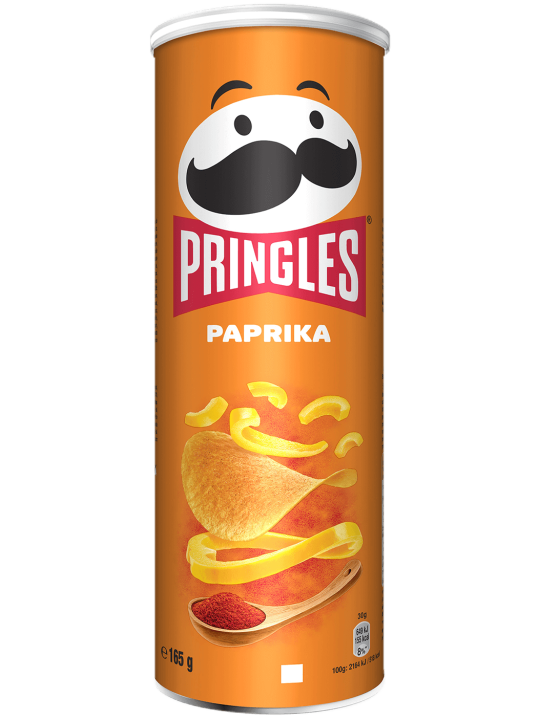 PRINGLES PAPRIKA 165GR