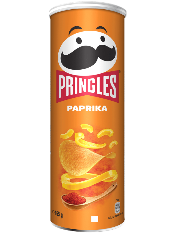 PRINGLES PAPRIKA 165GR