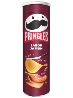 PRINGLES SABOR JAMON 165GR