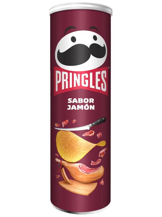 PRINGLES SABOR JAMON 165GR