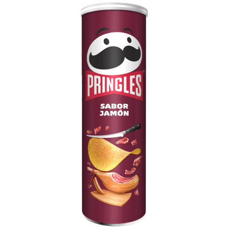 PRINGLES SABOR JAMON 165GR