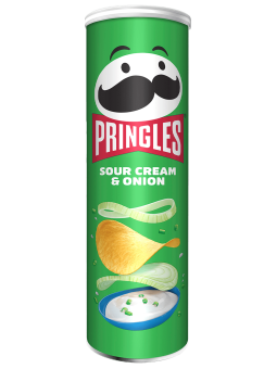 PRINGLES SOUR & CREAM 165GR