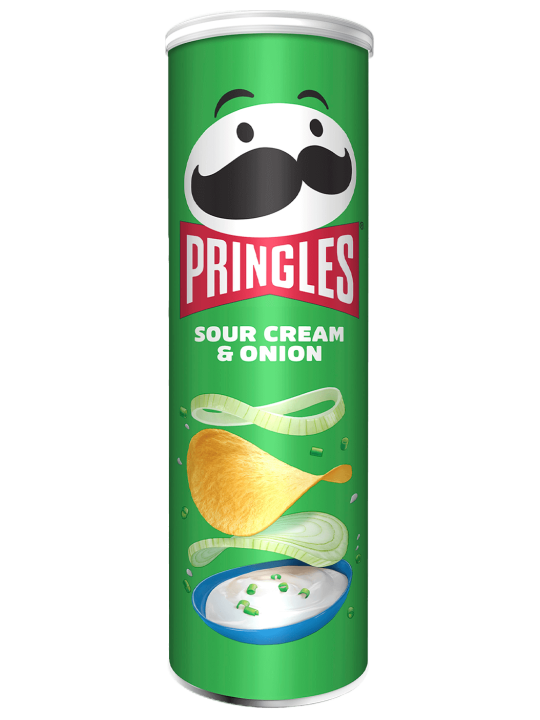 PRINGLES SOUR & CREAM 165GR