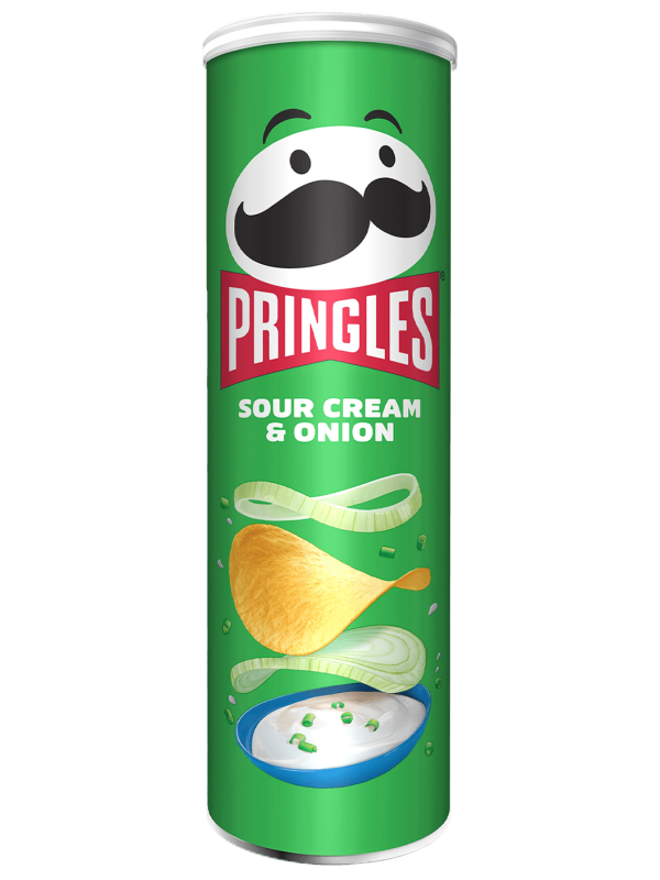 PRINGLES SOUR & CREAM 165GR